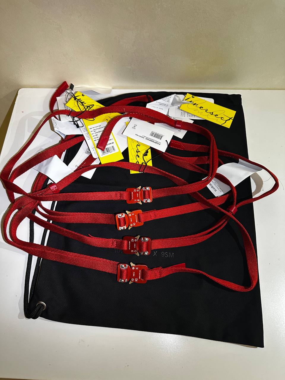 Alyx mini rollercoaster red belts