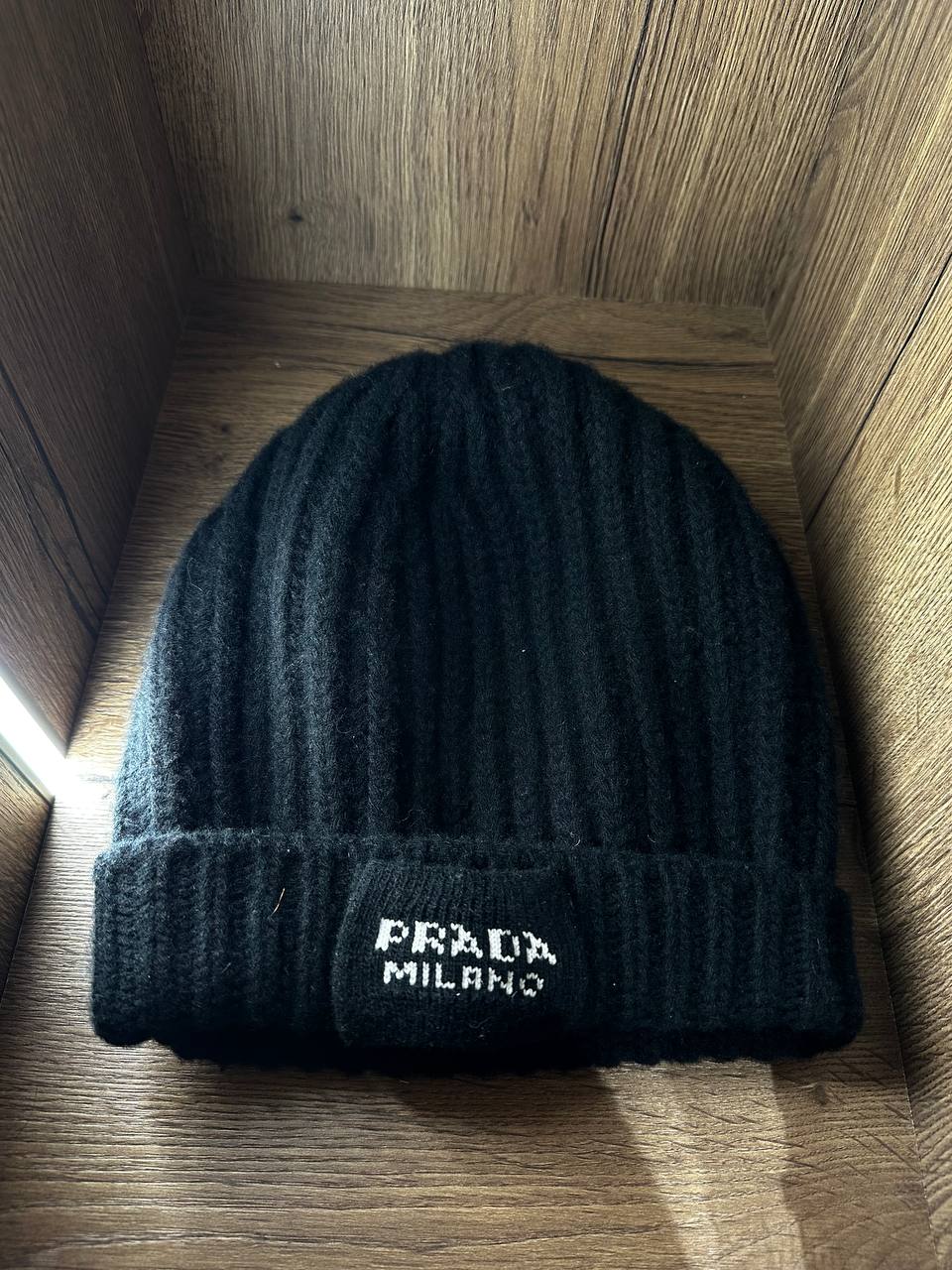 Prada hat and scarf