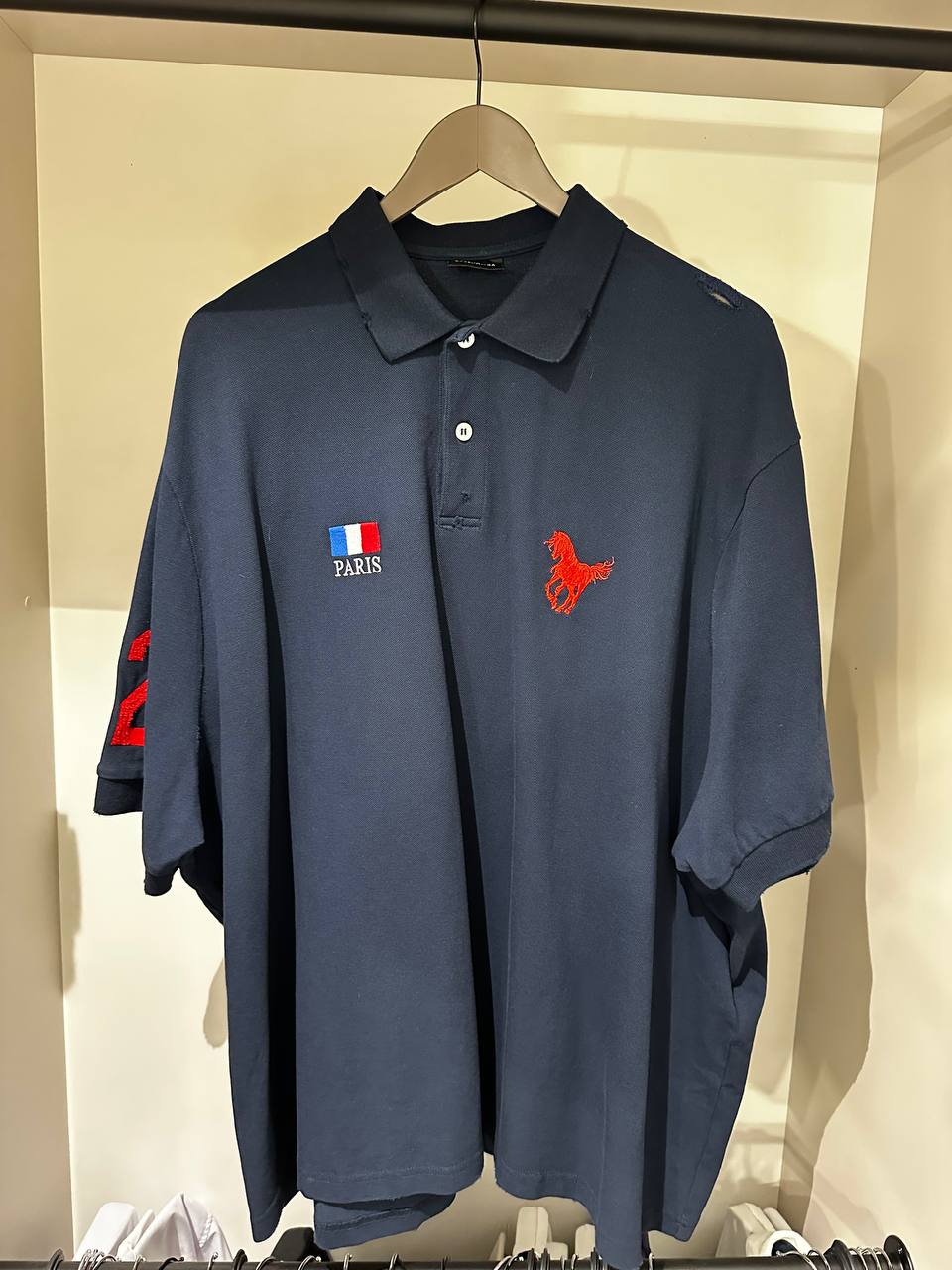Balenciaga 22 polo shirt