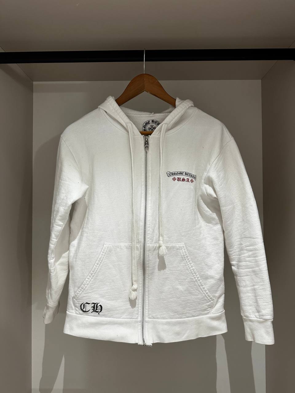 Chrome Hearts USA zip hoodie