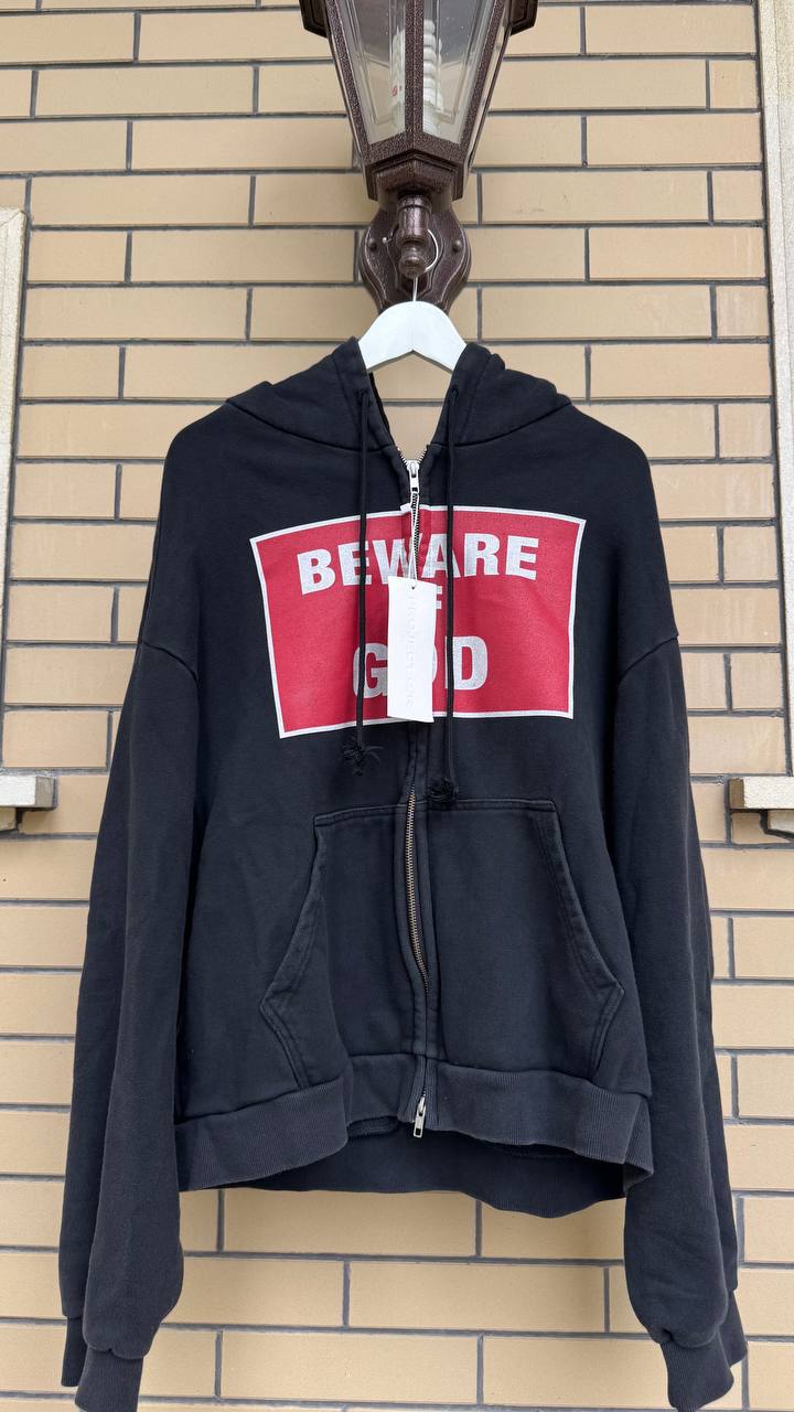 Project G/R «Beware Of God» 25SS zip hoodie
