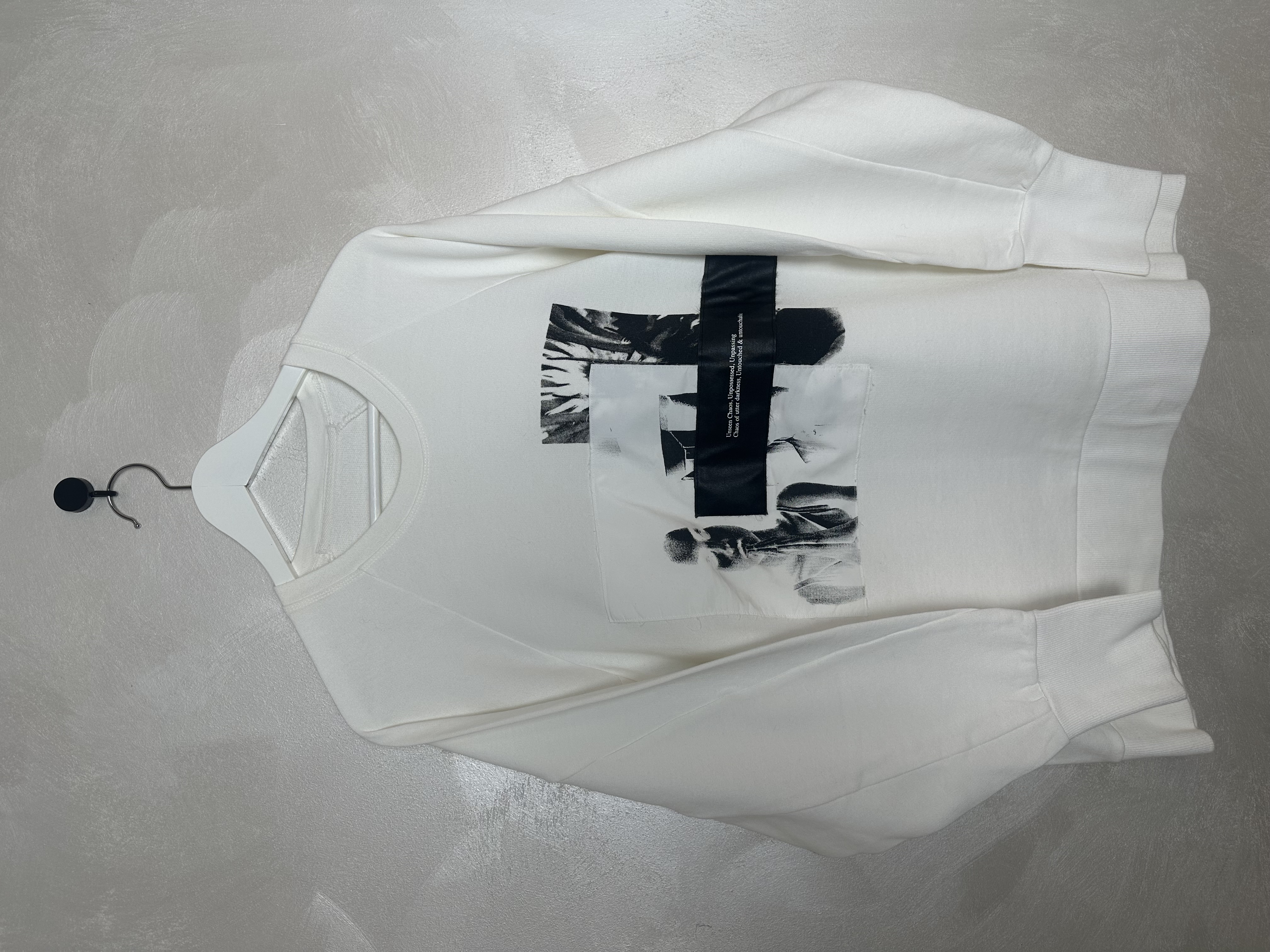 Julius Avant-Garde Patch Sweatshirt