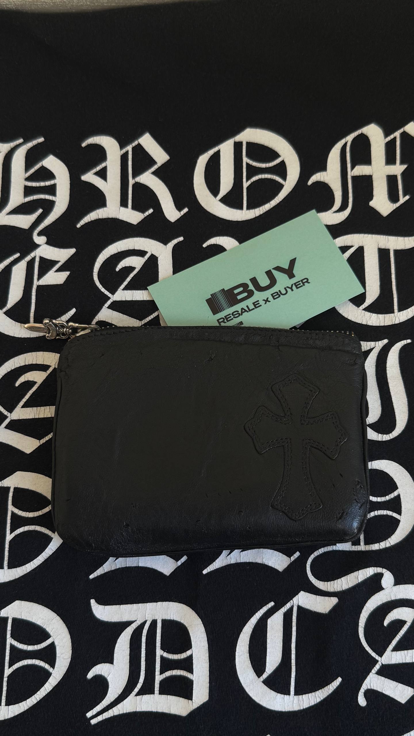 Chrome Hearts Leather Wallet
